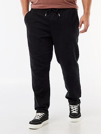 Pantalon coupe droite esprit jogpant