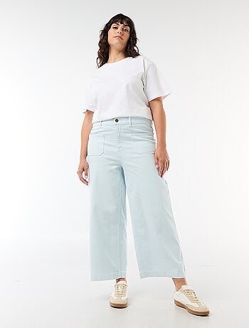 Pantalon coupe large / wide leg taille standard