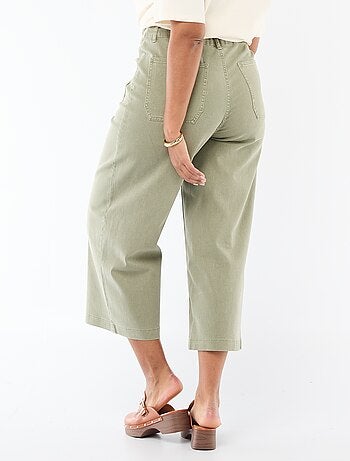 Pantalon coupe large / wide leg taille standard