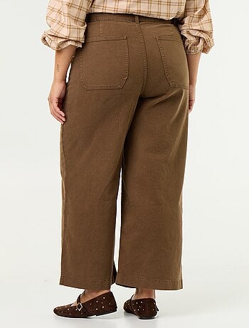 Pantalon coupe large / wide leg taille standard