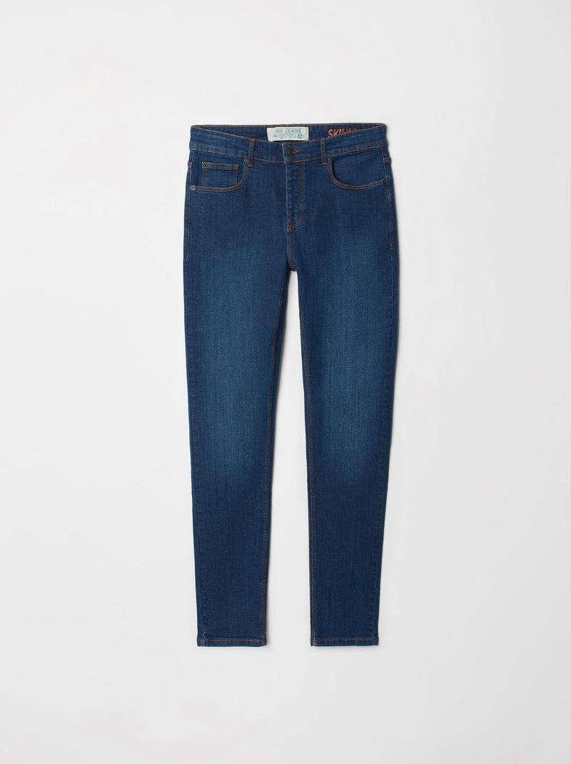 Pantalon coupe skinny Bleu - Kiabi