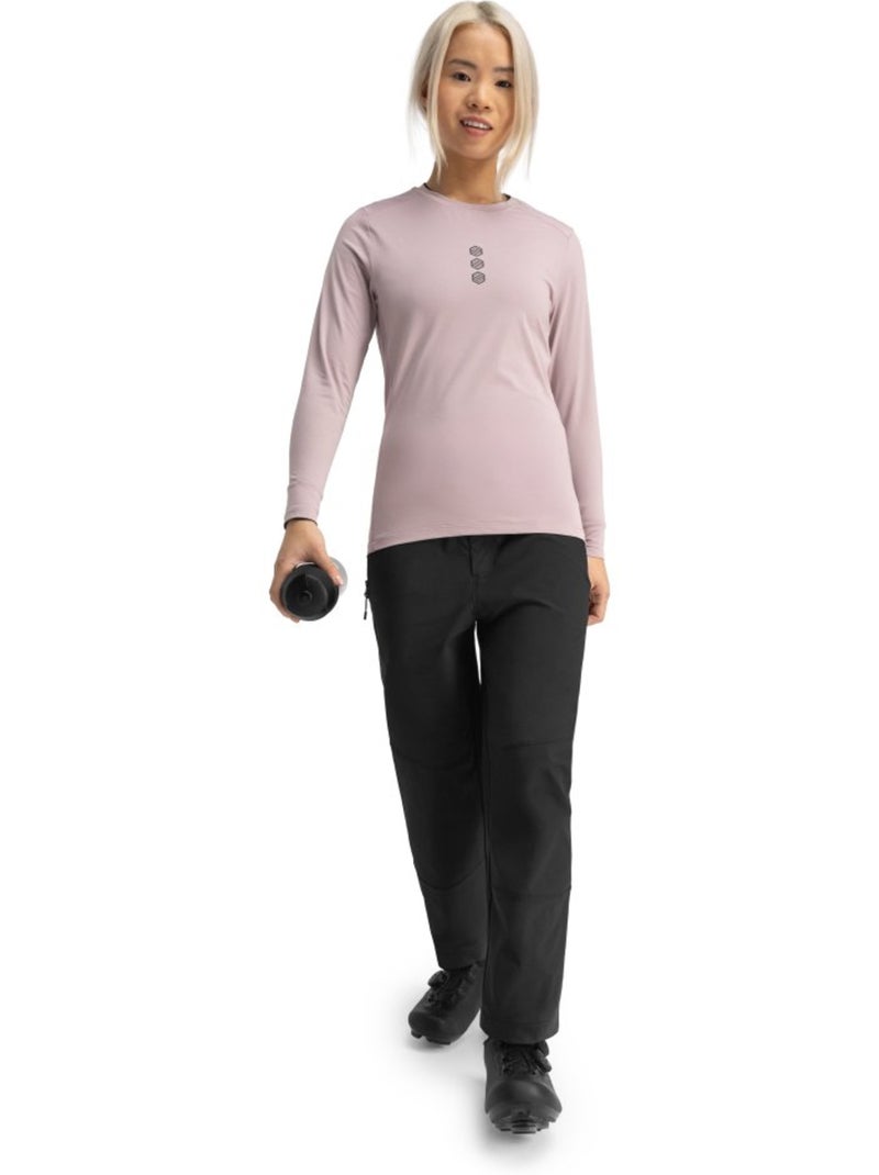 Pantalon cyclisme gravel femme cyclisme femme jeju Noir - Kiabi
