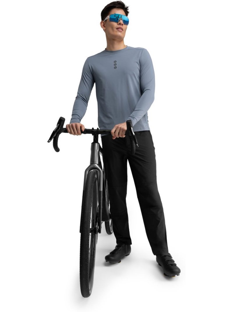 Pantalon cyclisme gravel femme cyclisme homme rift Noir - Kiabi