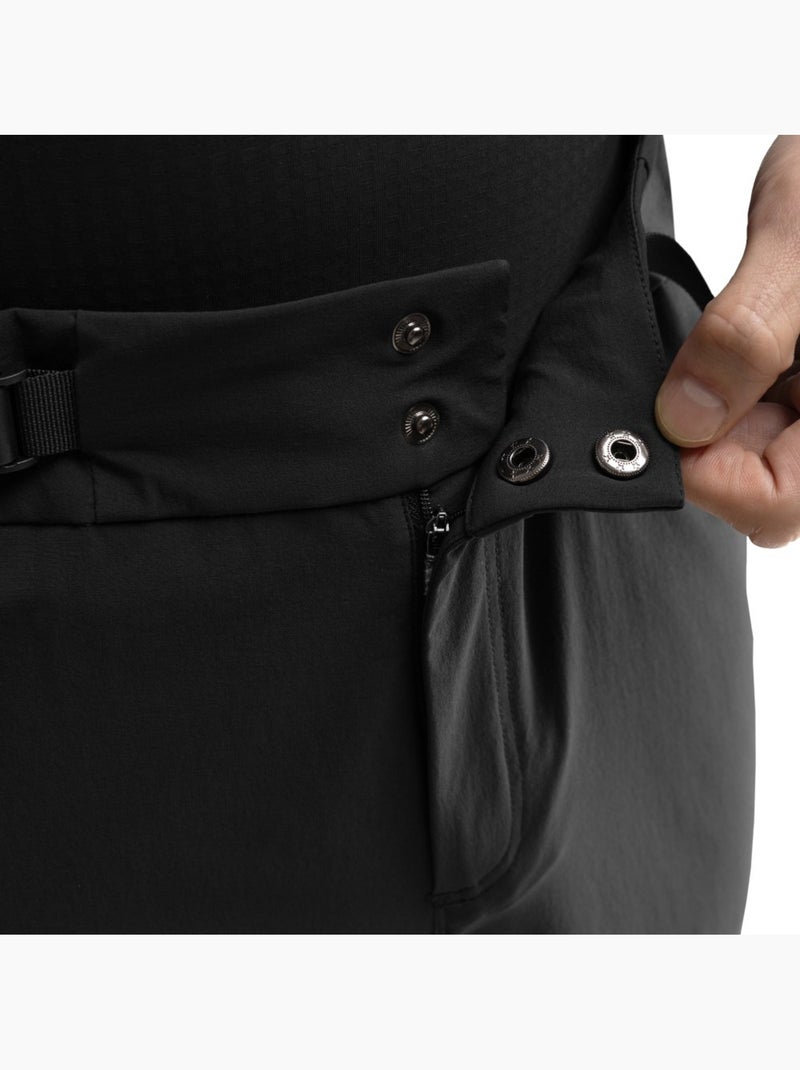 Pantalon cyclisme gravel femme cyclisme homme rift Noir - Kiabi