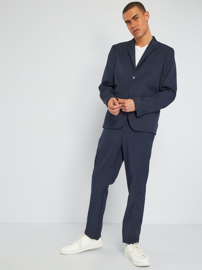 Pantalon de costume Bleu marine - Kiabi