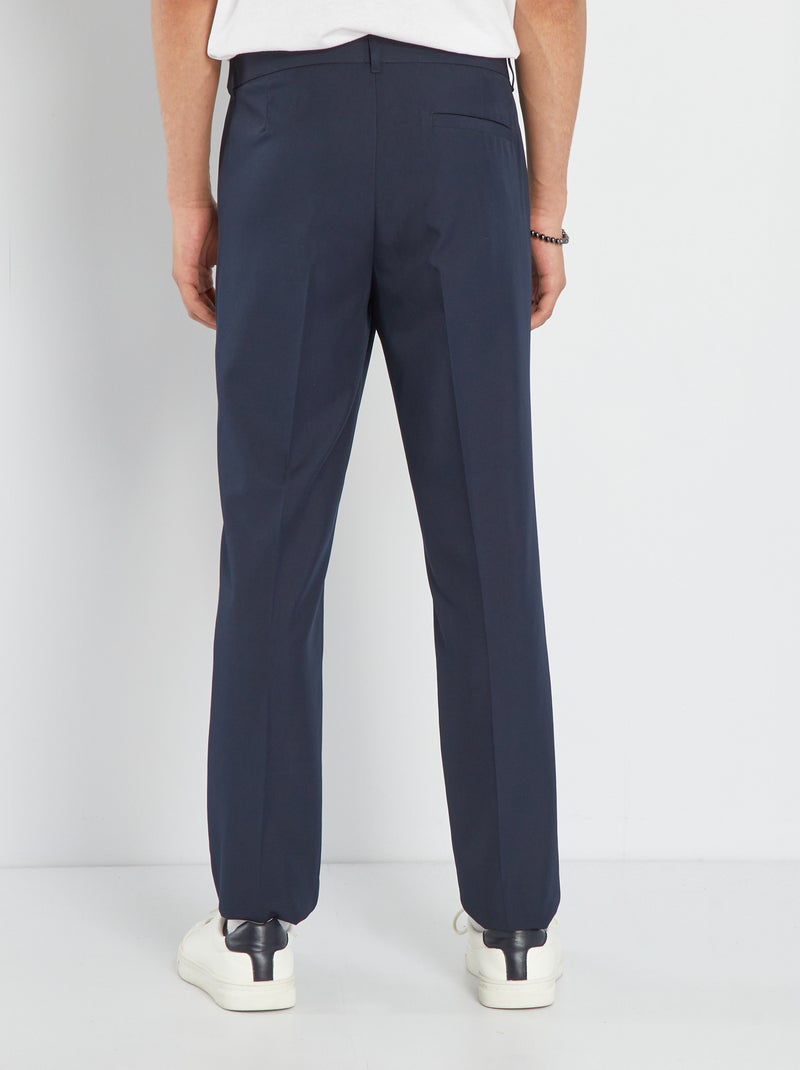Pantalon de costume Bleu marine - Kiabi