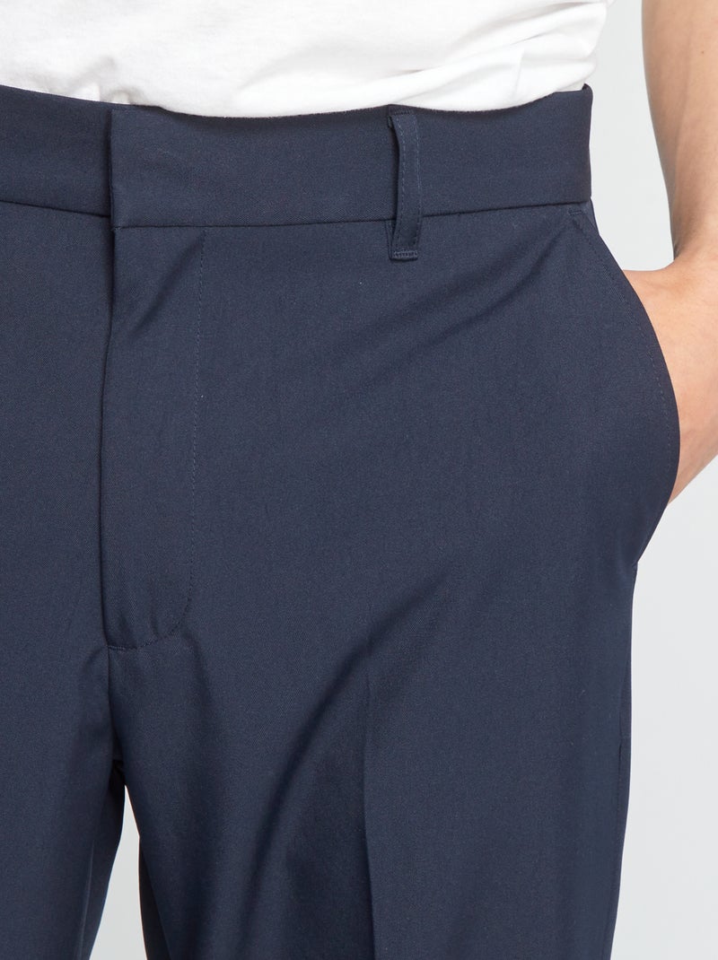Pantalon de costume Bleu marine - Kiabi