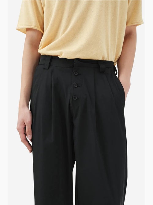 Pantalon de costume coton lin giesto - Kiabi