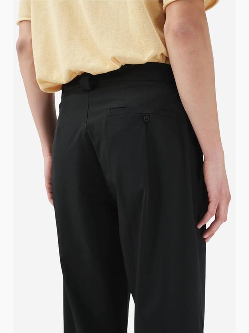 Pantalon de costume coton lin giesto - Kiabi