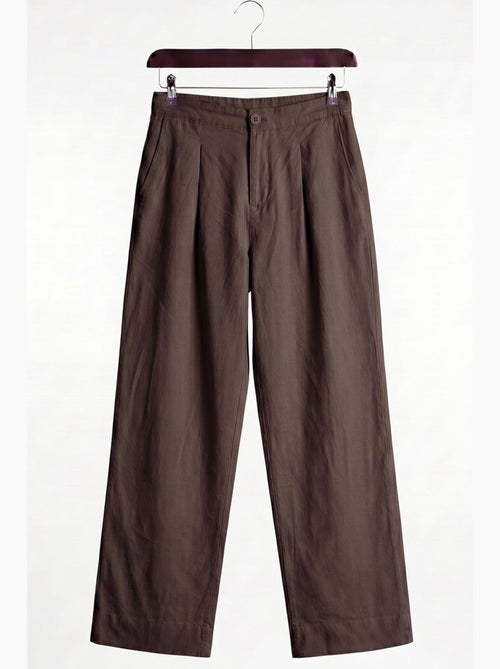 Pantalon de costume homme en coton, coupe droite giesto - Kiabi Pantalon de costume homme en coton, coupe droite giesto - Kiabi