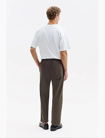 Pantalon de costume homme en coton stretch giesto