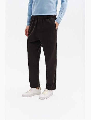 Pantalon de costume homme en coton stretch giesto