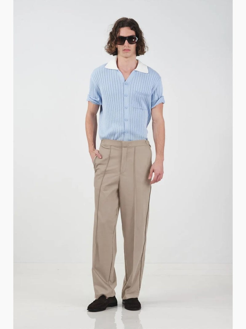 Pantalon de costume homme giesto Beige argile - Kiabi