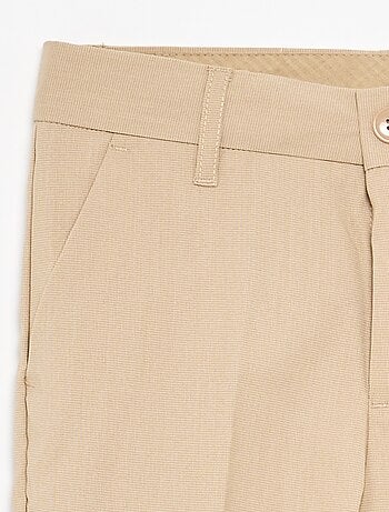 Pantalon de costume regular uni