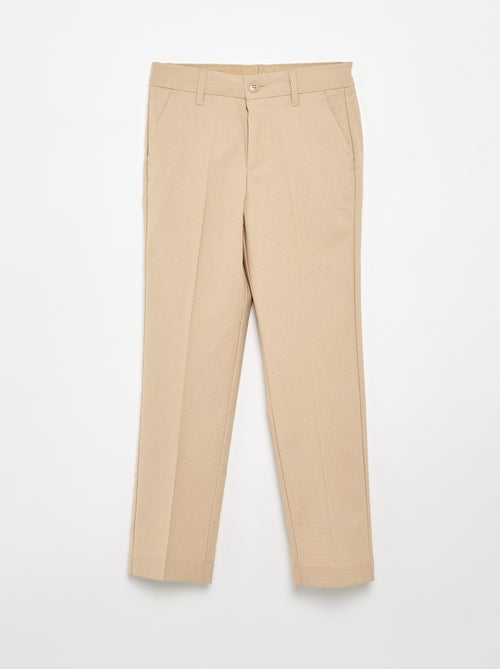Pantalon de costume regular uni - Kiabi