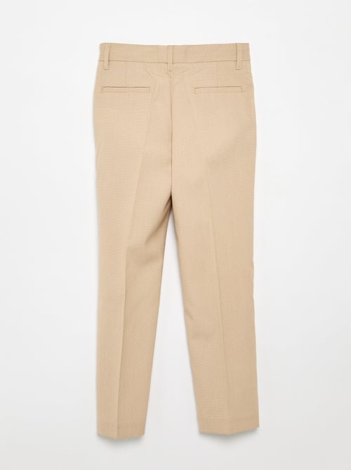 Pantalon de costume regular uni - Kiabi