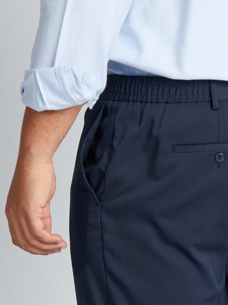 Pantalon de costume slim Bleu - Kiabi