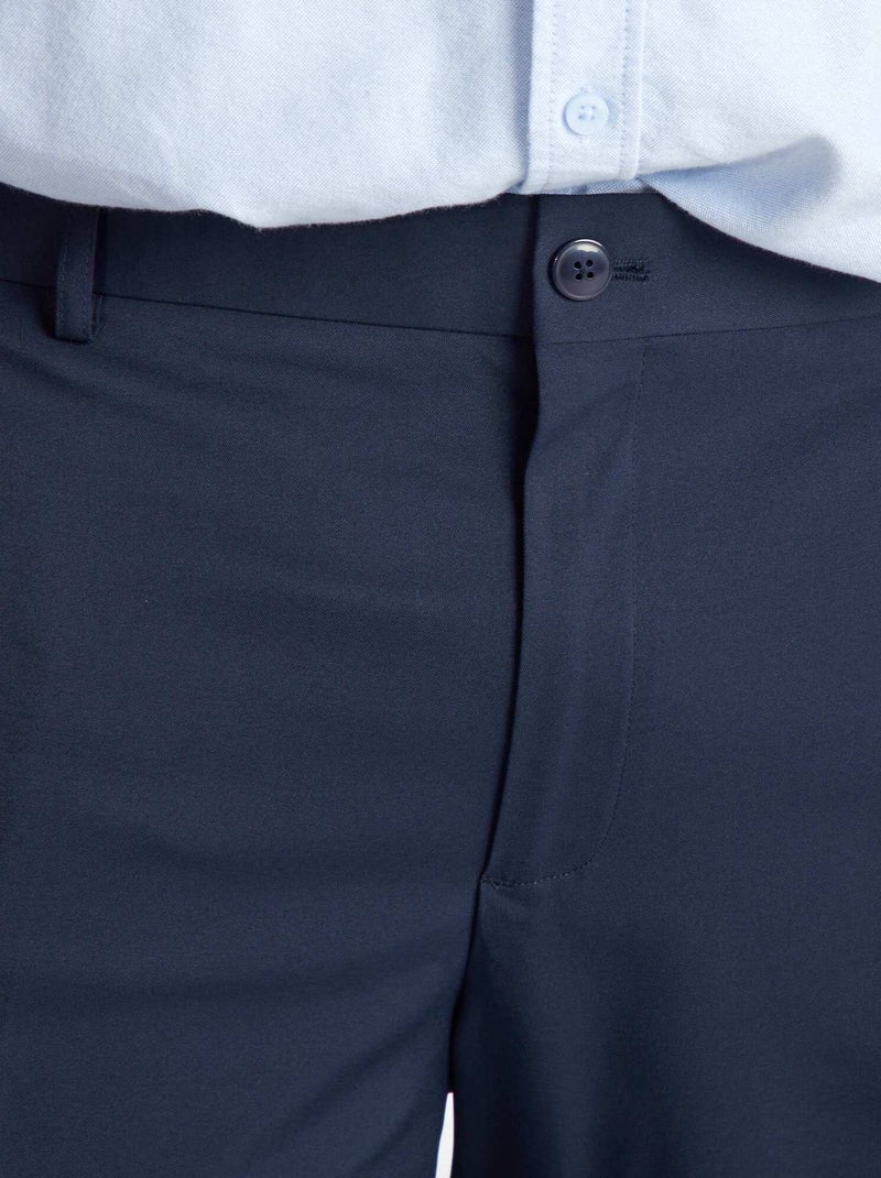 Pantalon de costume slim Bleu - Kiabi