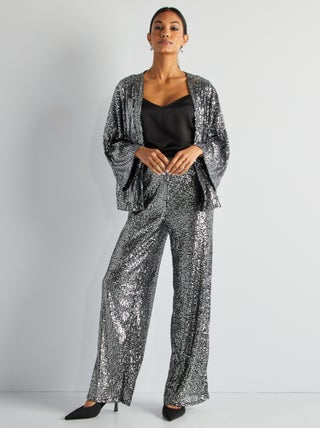 Pantalon de fêtes en sequins