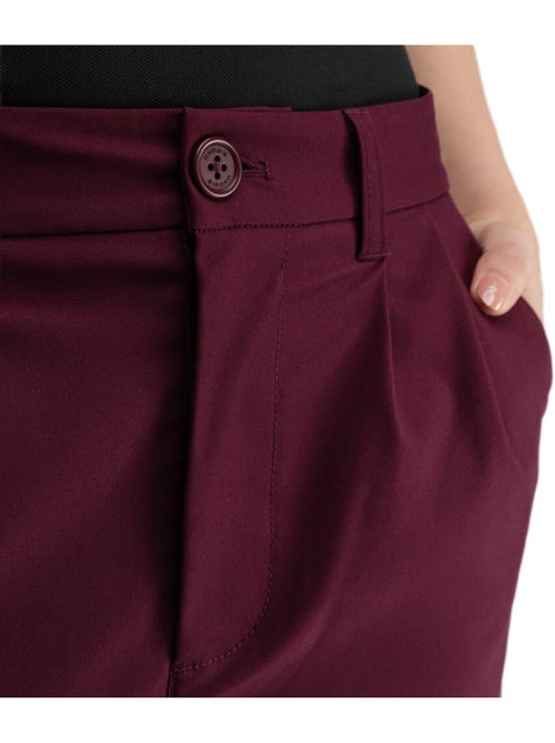 Pantalon de golf coupe droite femme golf femme iron-w cherry - Kiabi