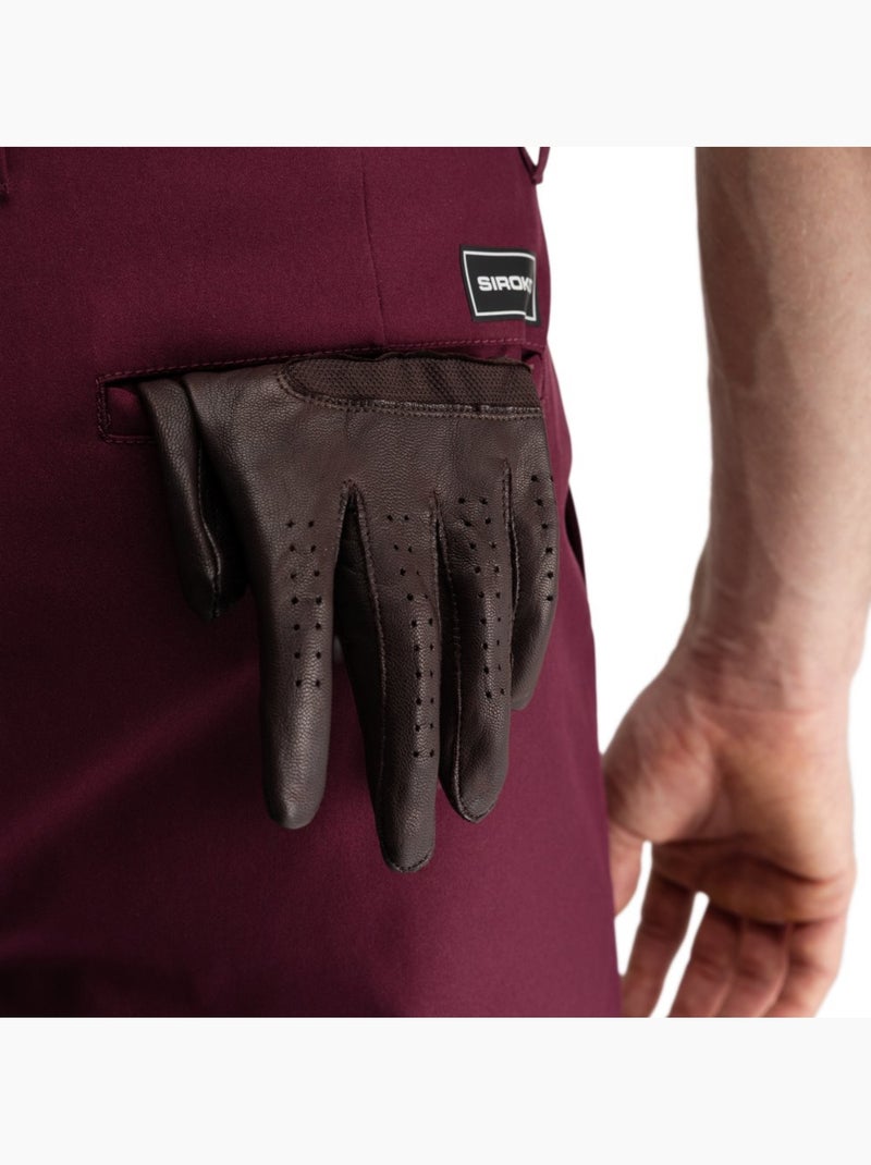 Pantalon de golf coupe droite homme golf homme iron cherry Rouge - Kiabi