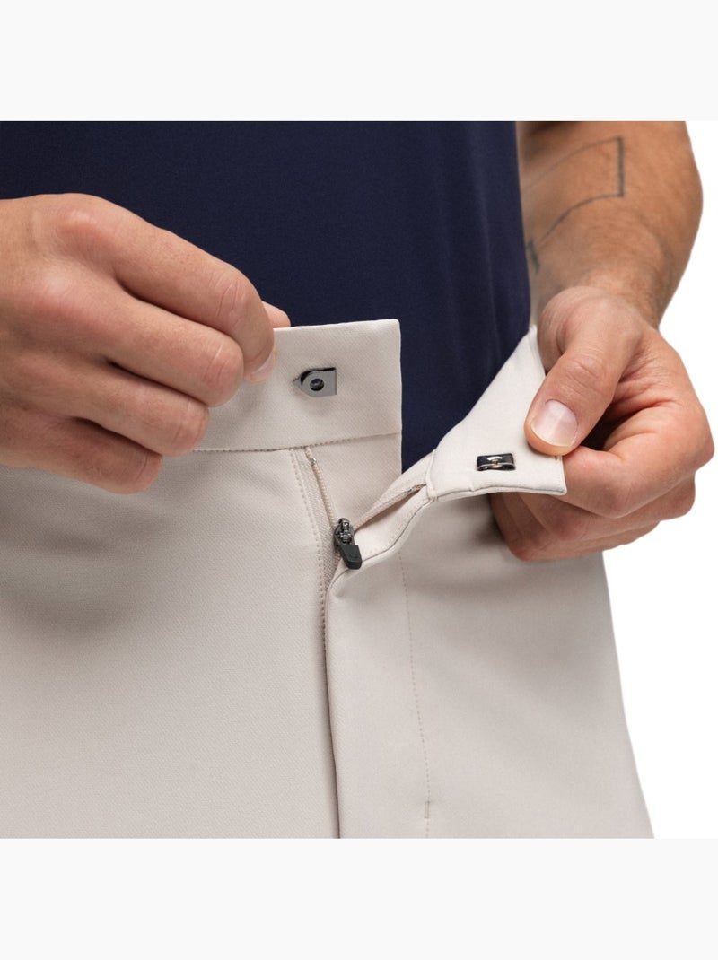 Pantalon de golf hiver homme golf homme driver sand Beige - Kiabi