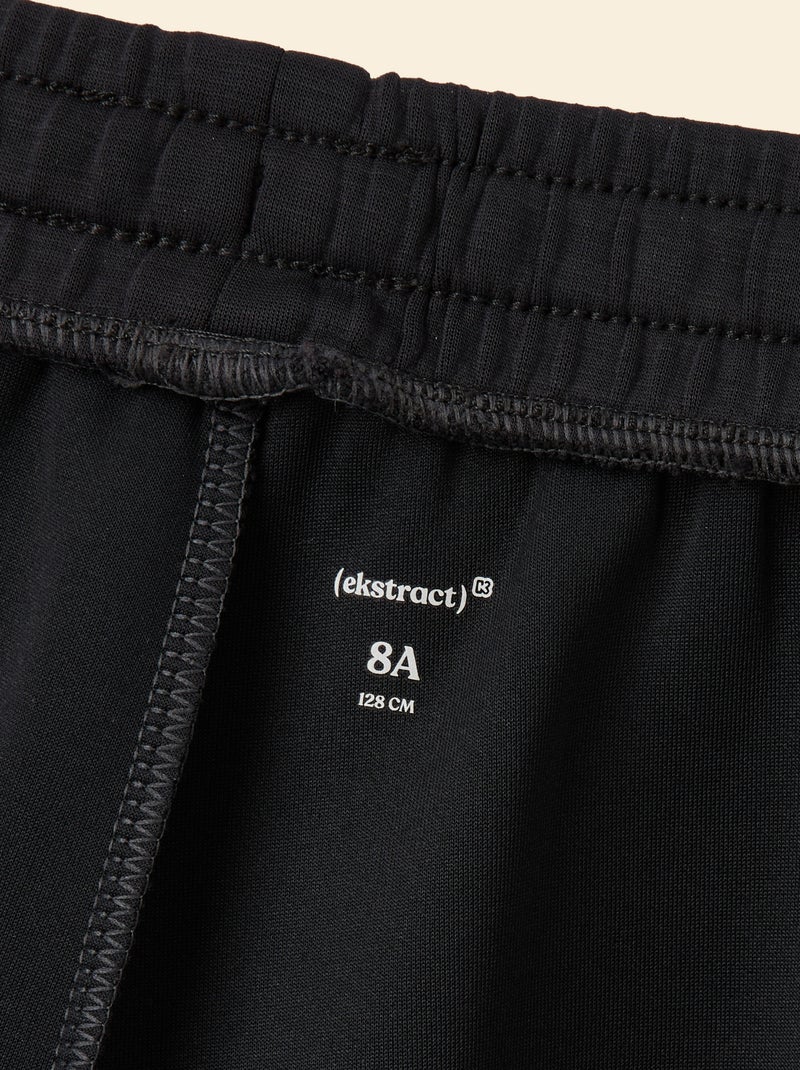 Pantalon de jogging - Ekstract Noir - Kiabi