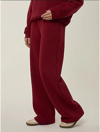 Pantalon de jogging à jambes larges avec cordon de serrage à la taille hiccup