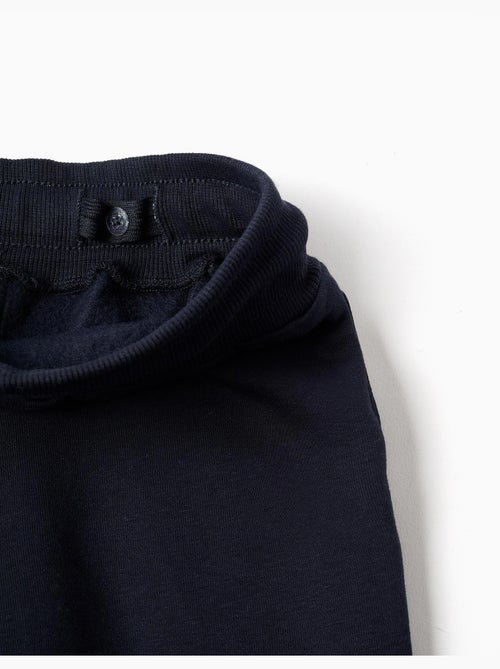 Pantalon de jogging ajusté en coton peigné avec imprimé - Kiabi