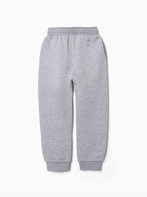 Pantalon de jogging ajusté en molleton avec cordon de serrage - Kiabi