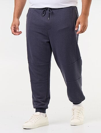 Pantalon de jogging avec bas resserré et poches zippées