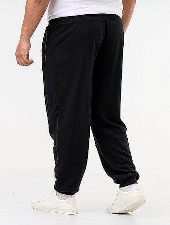 Pantalon de jogging avec bas resserré et poches zippées