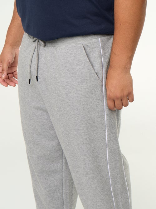 Pantalon de jogging avec liserés contrastés - Kiabi Pantalon de jogging avec liserés contrastés - Kiabi
