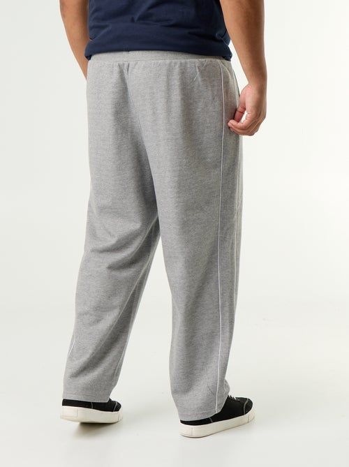 Pantalon de jogging avec liserés contrastés - Kiabi Pantalon de jogging avec liserés contrastés - Kiabi