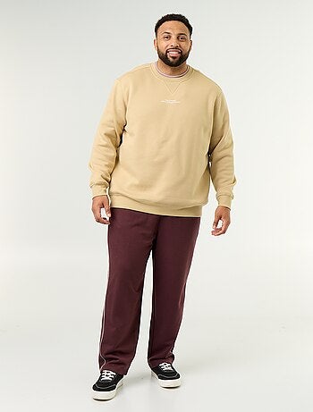 Pantalon de jogging avec liserés contrastés