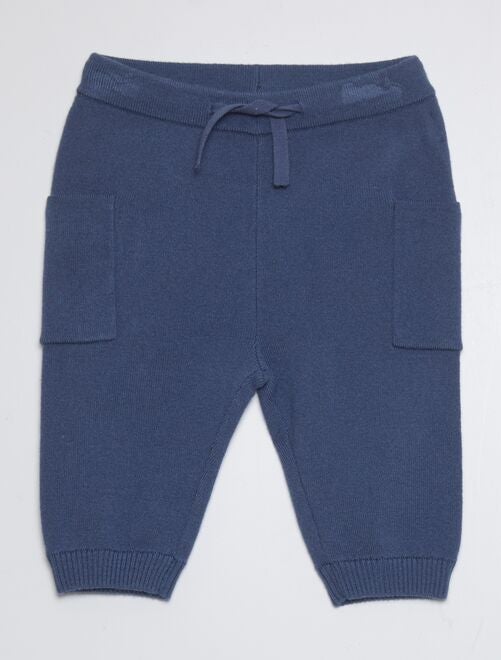 Pantalon de jogging avec poches plaquées + chaussettes - Kiabi