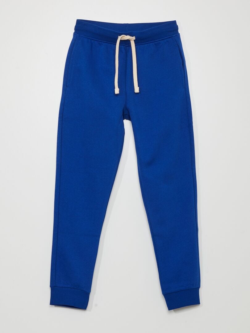 Pantalon de jogging bleu - Kiabi