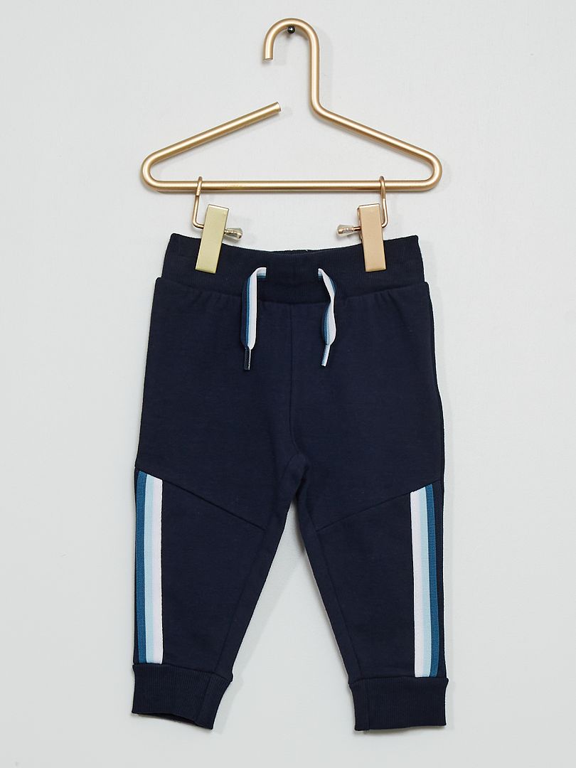 Pantalon de jogging bleu marine - Kiabi