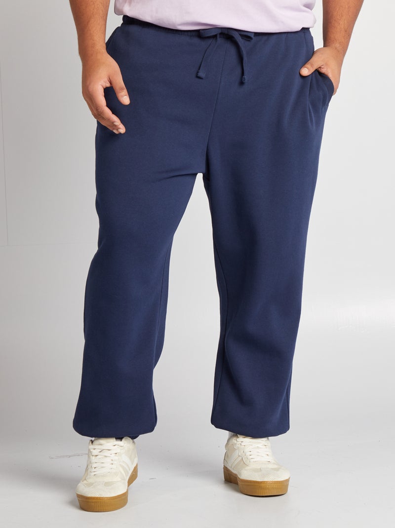 Pantalon de jogging chaud Marine - Kiabi