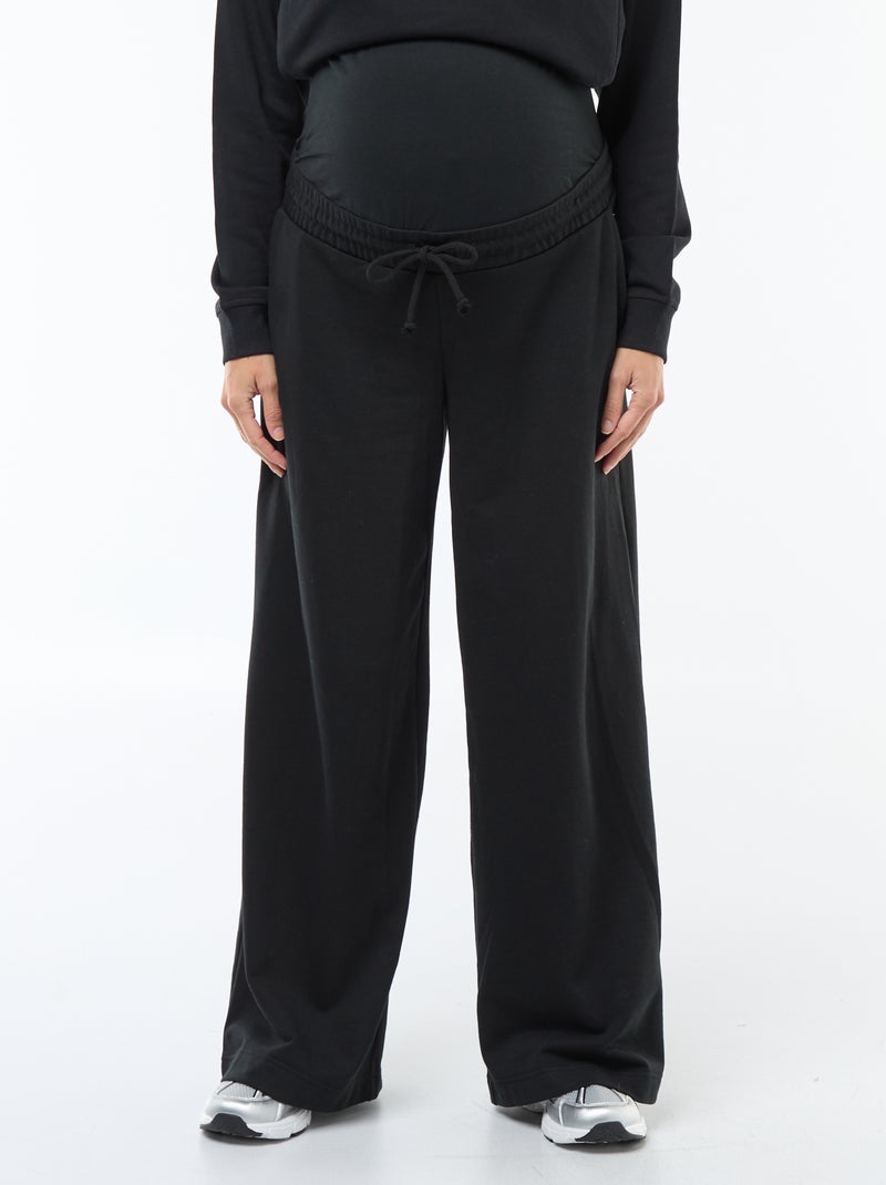Pantalon de jogging de maternité Noir - Kiabi