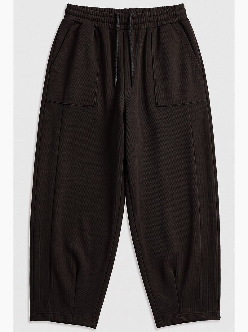 Pantalon de jogging décontracté tommy Noir - Kiabi