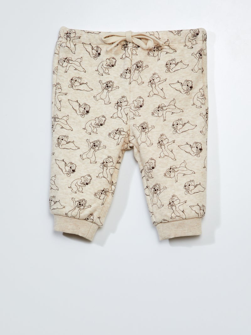 Pantalon de jogging 'Disney' Beige - Kiabi