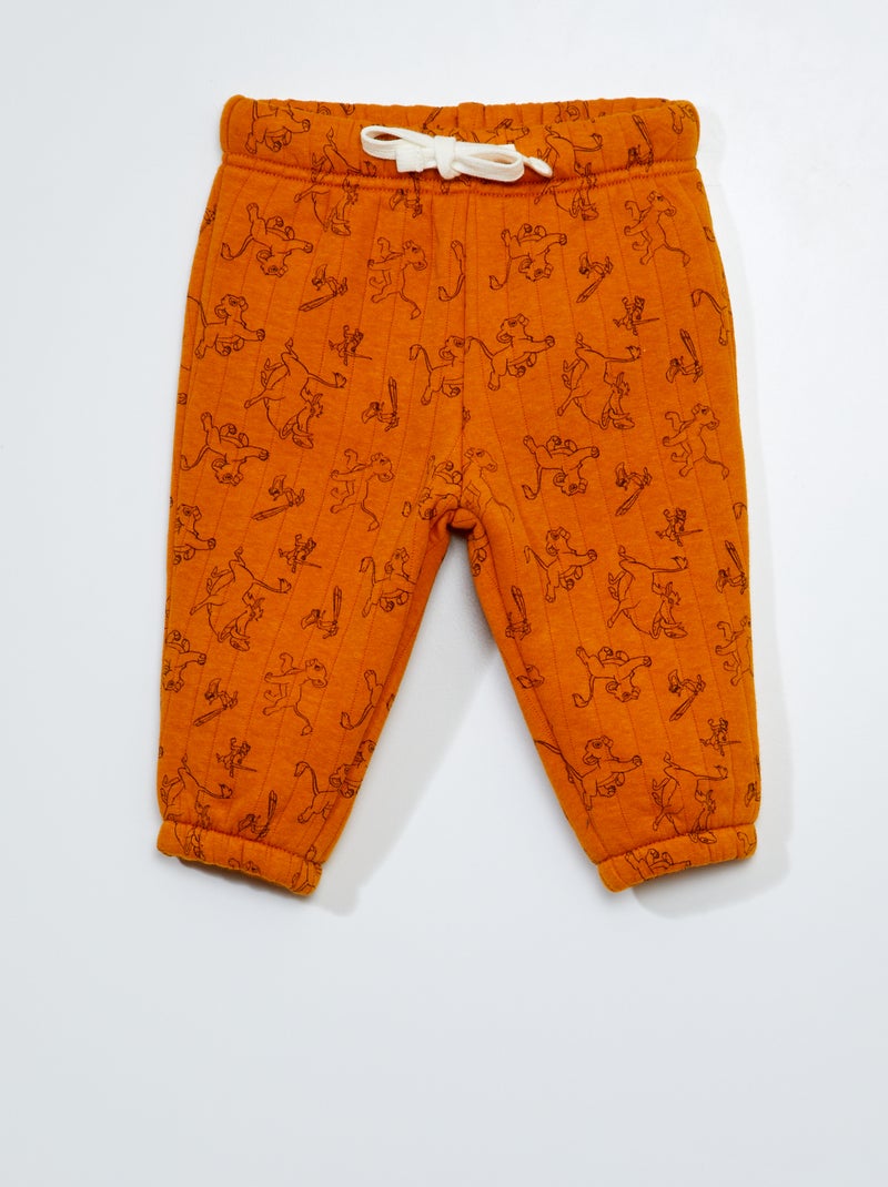 Pantalon de jogging 'Disney' Jaune - Kiabi