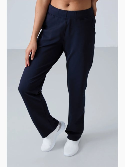 Pantalon de jogging droit à taille haute tommy - Kiabi Pantalon de jogging droit à taille haute tommy - Kiabi