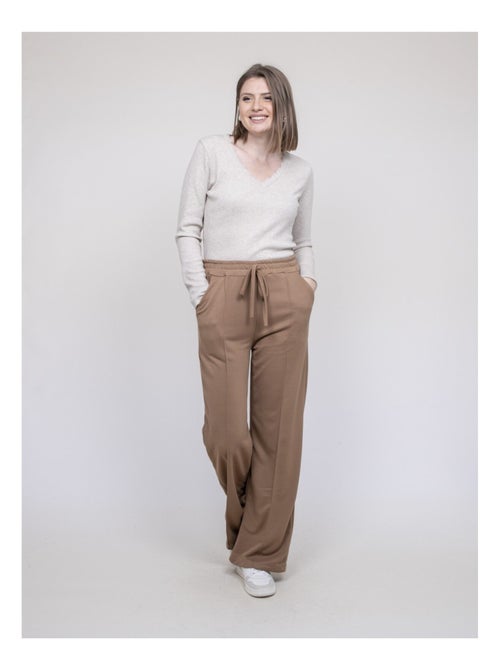 Pantalon de jogging droit enaelle - Kiabi