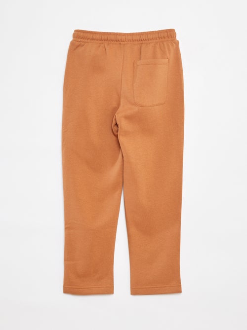 Pantalon de jogging  droit uni - Coupe + confortable - Kiabi