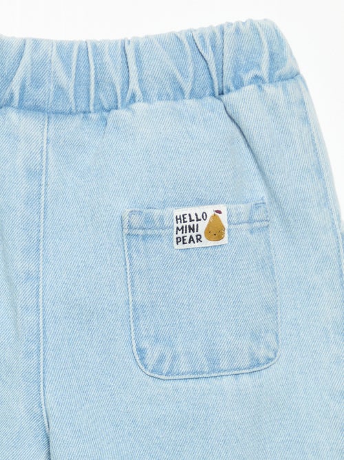 Pantalon de jogging en denim - Kiabi Pantalon de jogging en denim - Kiabi