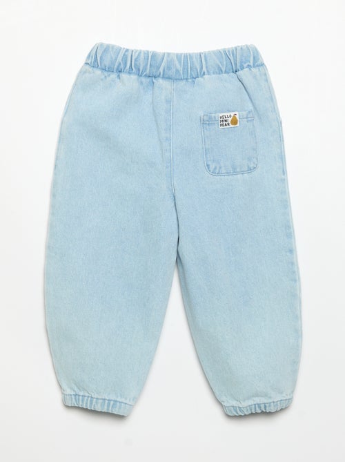 Pantalon de jogging en denim - Kiabi Pantalon de jogging en denim - Kiabi