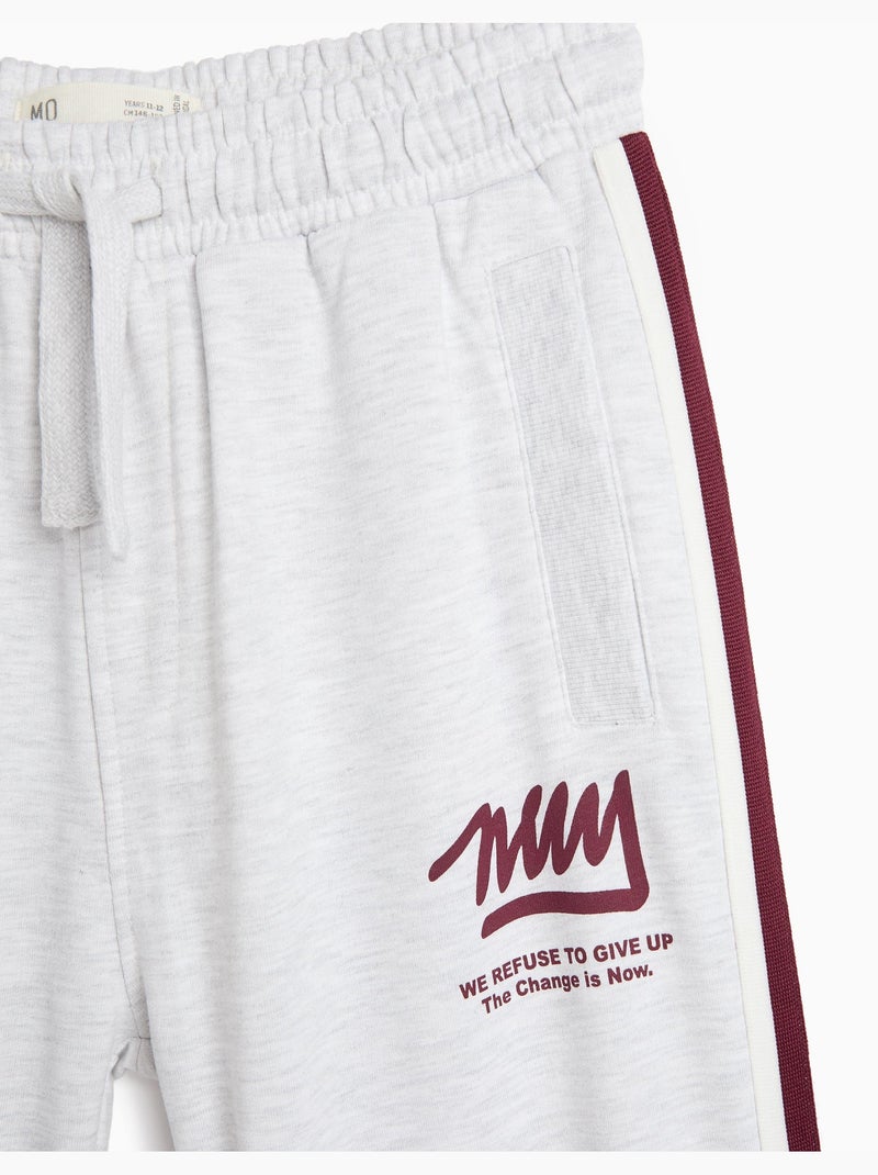 Pantalon de jogging en éponge, mo fashion Gris - Kiabi