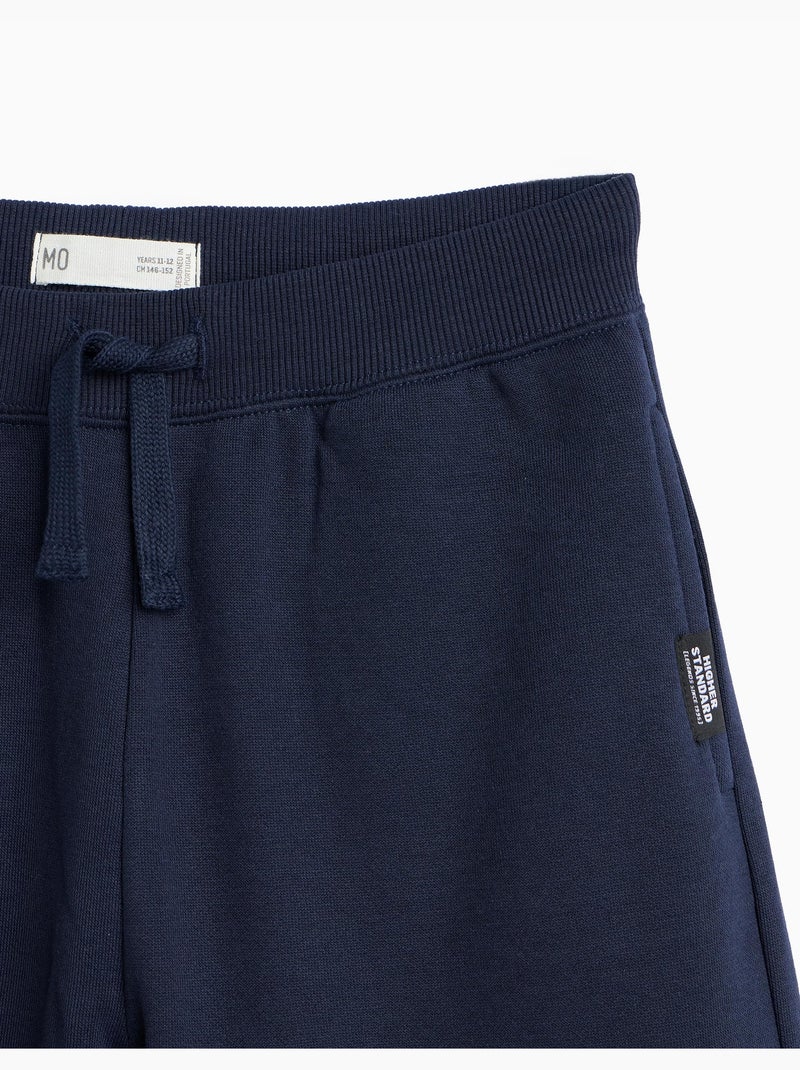 Pantalon de jogging en moelleux, mo fashion Bleu - Kiabi